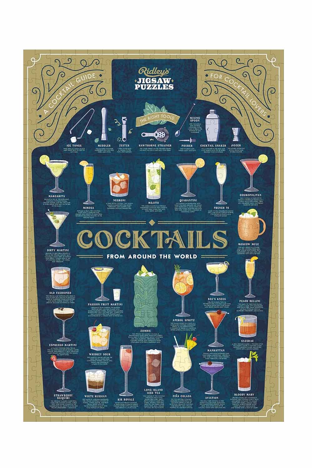 Chronicle - Cocktail Lovers 500pc Puzzle