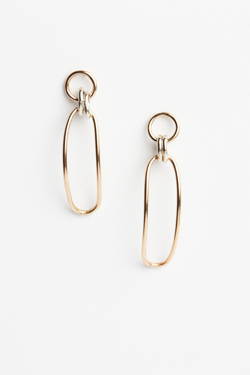 Able - Date Night Earrings - Two Tone
