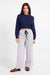 Sadie & Sage - Calm Reader Pullover - Navy - Styled