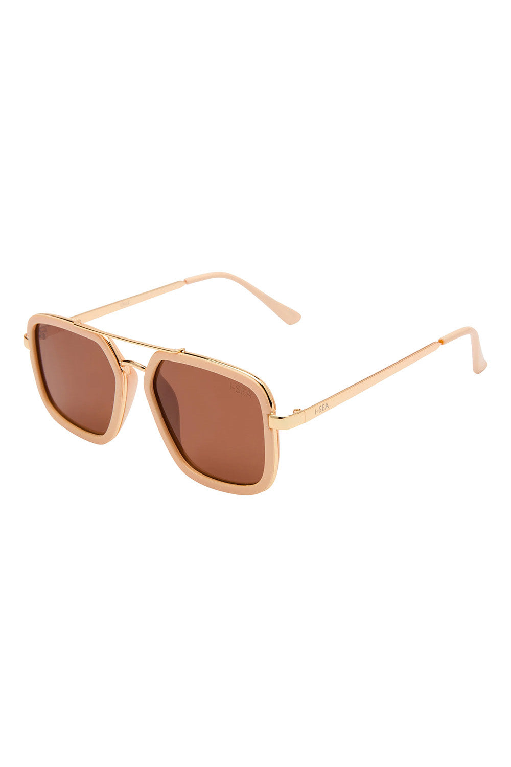 I-SEA Cruz in Cream/Brown — Angle view