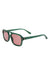 I-SEA Royal in Kale/Tangerine — Angle view
