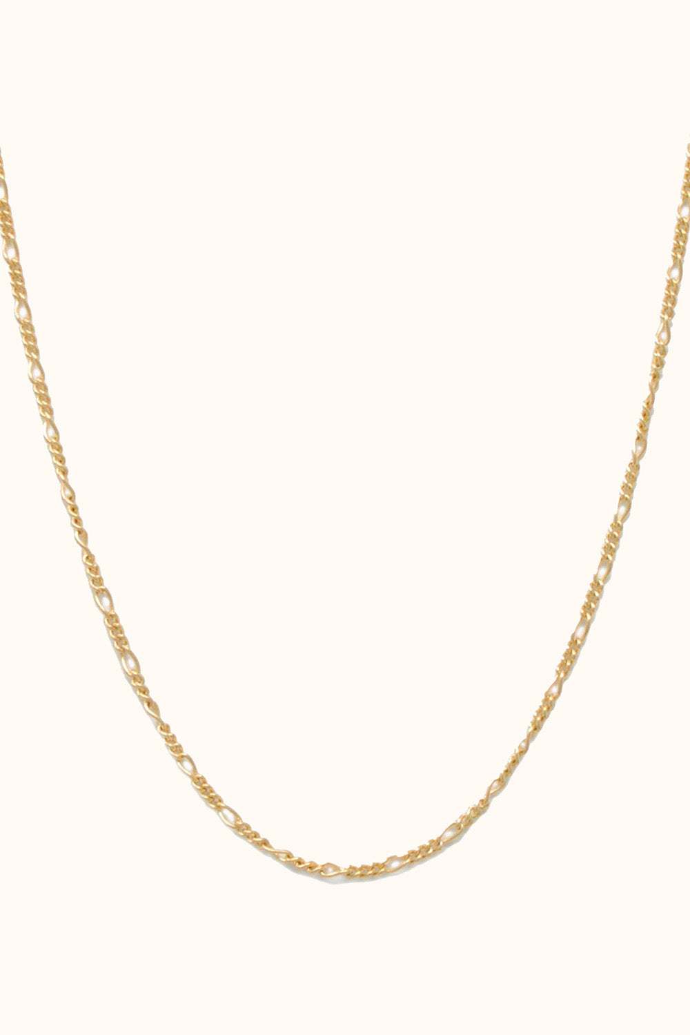 Able - Figaro Chain Necklace - Gold