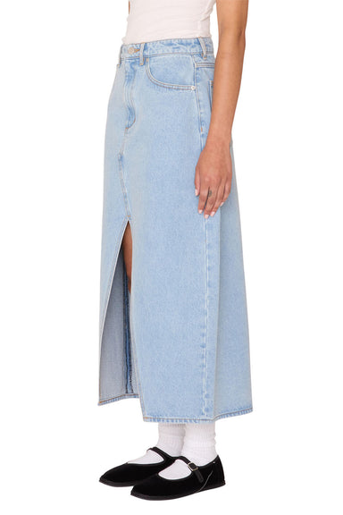 Obey - Simplex Denim Skirt - Cirrus - Side