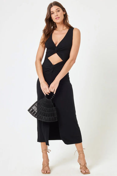 L*Space - Alani Dress - Black - Front