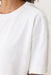 Marine Layer - Sadie Vintage Slub Oversized Tee - White - Detail