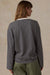 Faherty Sunwashed Retro Tee in Inkwell Stripe — Back view