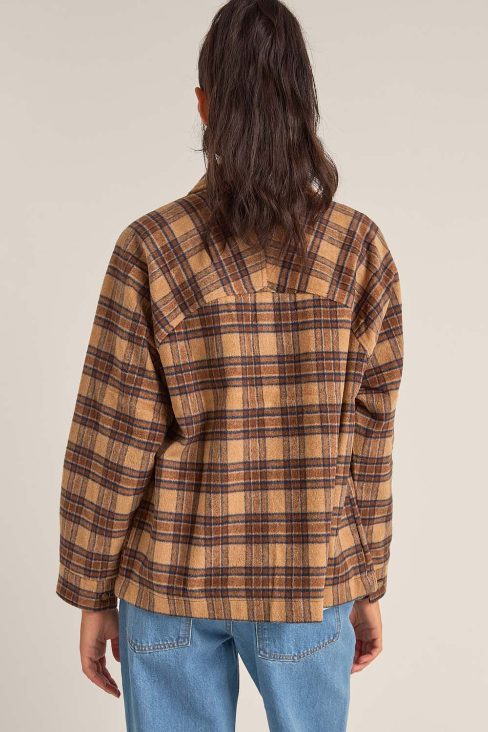 Rhythm - Robbie Jacket - Natural - Back