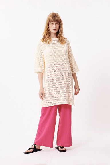FRNCH - Erica Knit Sweater - Creme - Front