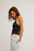 Free People - All Day Lace Cami - Black - Side