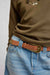 Free People - Cannon Suede Belt - Cognac - Styled