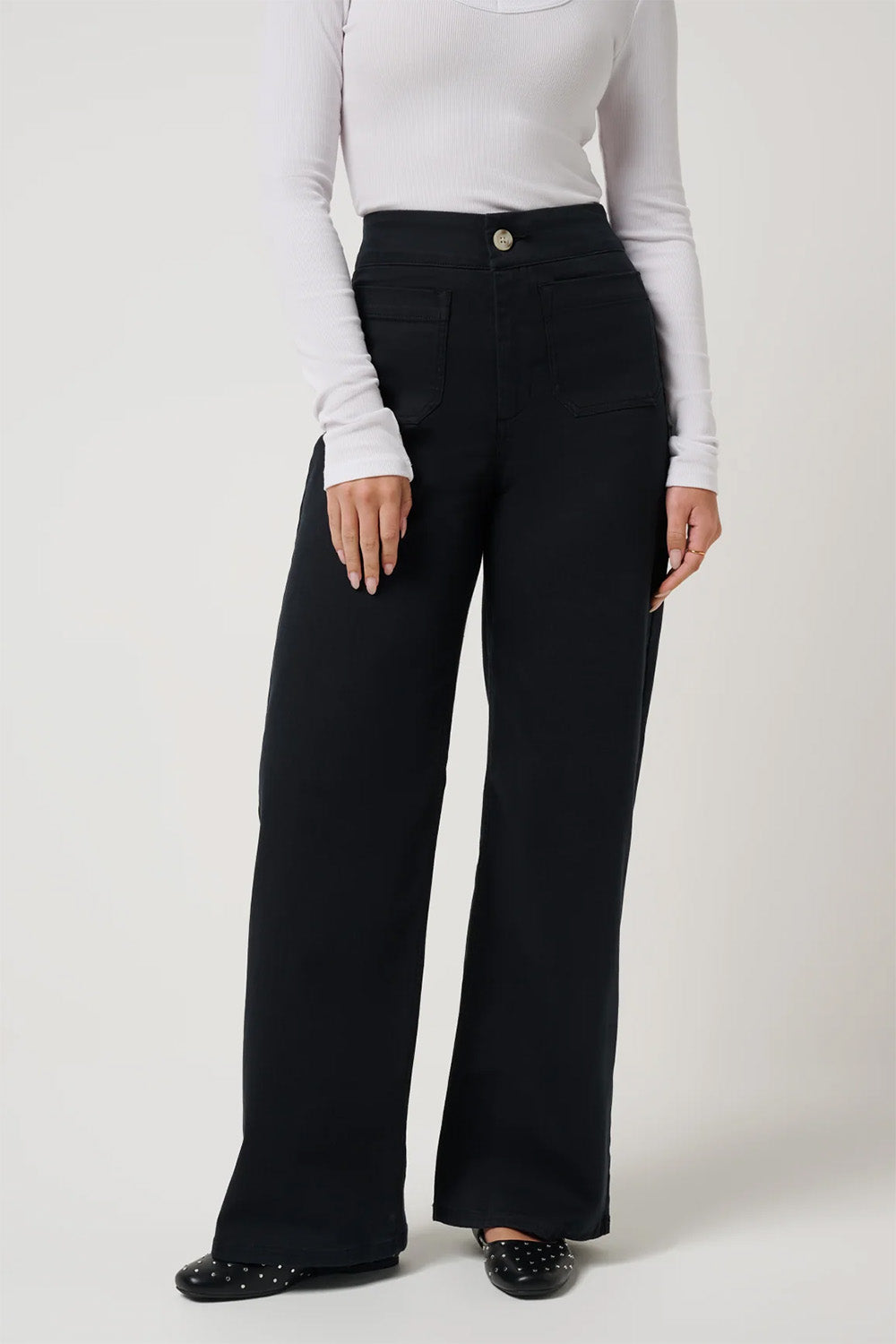 Travis Matthew - Everyday Long Pant - Black - Front