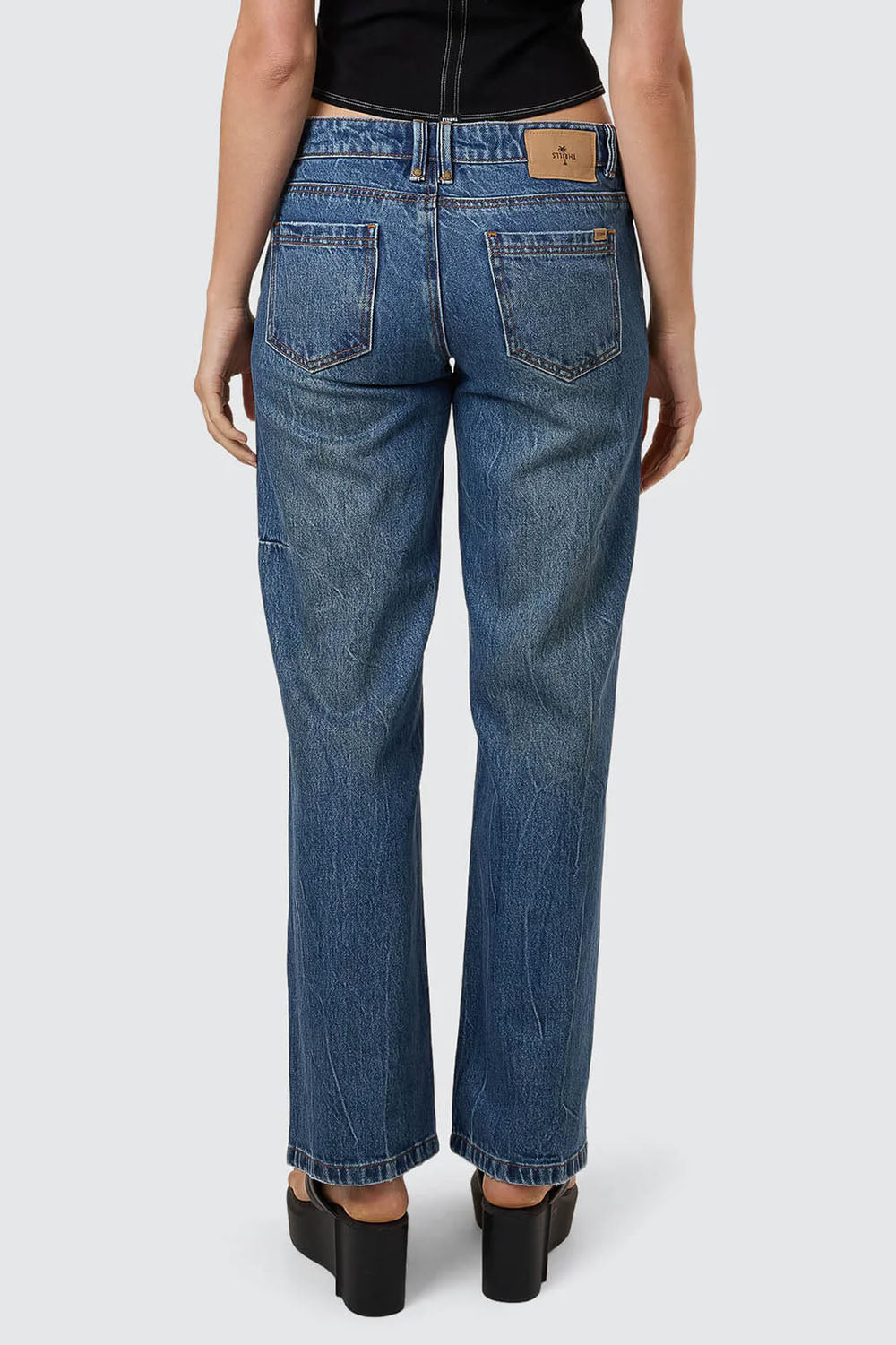 Thrills - Saskia Jean - Vanish Mid Blue - Back