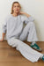 Marine Layer - Cloud 9 Wide Leg Sweatpant - Heather Grey