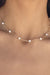 Pearl of the West - Duo Pearl Necklace - Gold Plated Stainless - Model