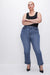 Good American - Good Legs Straight Jean - Indigo - Front
