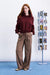 FRNCH - Fuji Sweatshirt - Bordeaux - Full Body
