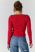 Free People - Mila Pullover - Salsa - Back