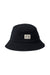 Brixton - Woodburn Packable Bucket Hat - Black Sol Wash - Front