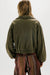 Free People - Birdie Washed Jacket - Olive Green - Back