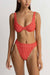 Rhythm - Terry Underwire Top - Red Sand - Front