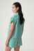 Deluc - Nola Shirt - Striped Green - Back