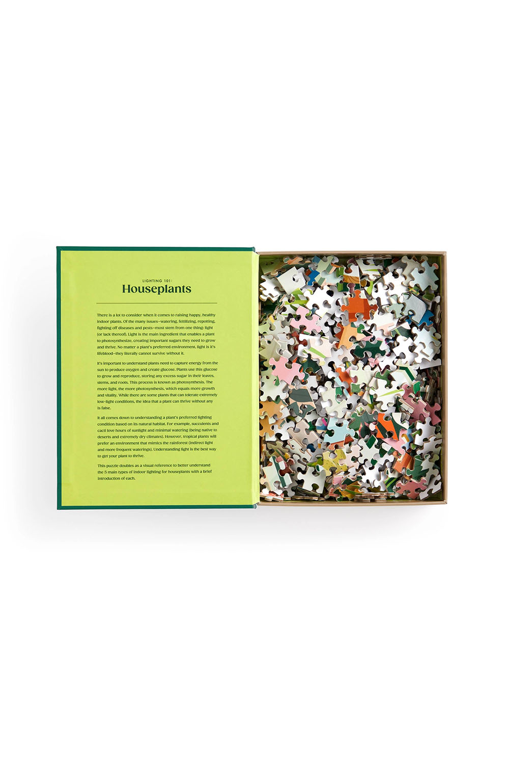 Chronicle - Lighting 101: Houseplants  500pc Book Puzzle 