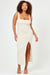 L*Space - Vivienne Dress - Bone - Front