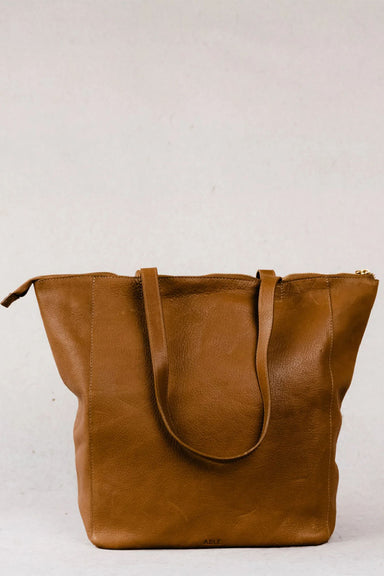 Able - Lari Tote - Pebbled Whiskey - Front