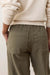 Marine Layer - Jessie Barrel Leg Pant - Dusty Olive - Back Detail
