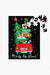 XMAS CAR 130 PC PUZZLE ORNAMENT