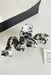 Pearl of the West - Squiggle 10.6cm Hair Claw - Black/White