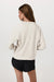 Vuori - LS Halo Crew - Ecru Heather - Back
