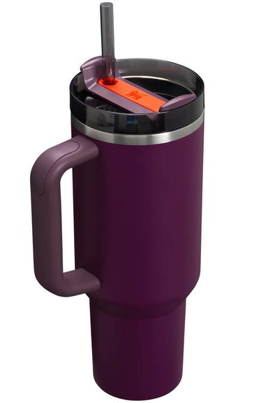 Stanley - The Quencher H2.0 Flowstate 40oz Tumbler - Plum - Back