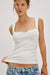 Free People - Somewhere Sometime Cami - Ivory - Front