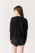 Deluc - Betula V Neck Sweater - Black - Back