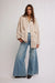 Free People - Avery Denim Jacket  - Softest Sand