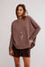 Free People - Latte Blue Thermal Solid - Leafless Tree - Front