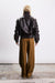 Jiji Ezra Bomber Jacket in Bordeaux — Back view