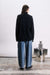 Jiji Jerry Sweater in Bleu Nuit — Back view