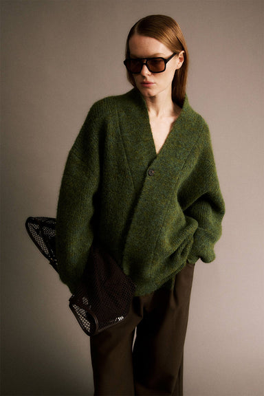 jiji anabela cardigan kaki