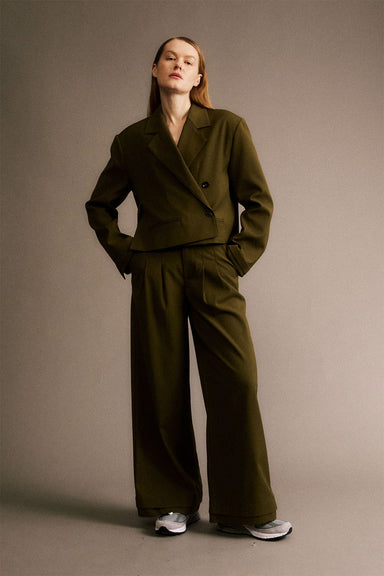 Jiji - Chloris Pant - Kaki - Front