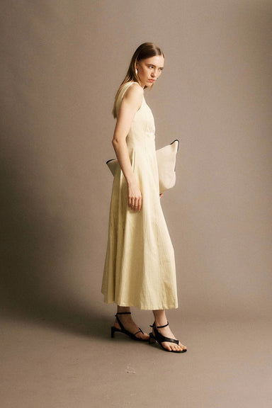 jiji victor dress creme side