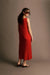 jiji william dress rouge back