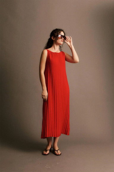 jiji william dress rouge front