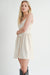 Sage the Label - Lend Love Corset Mini Dress - Ivory - Side