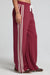 Chaser Jessee Trackpants in Burnt Red — Profile view