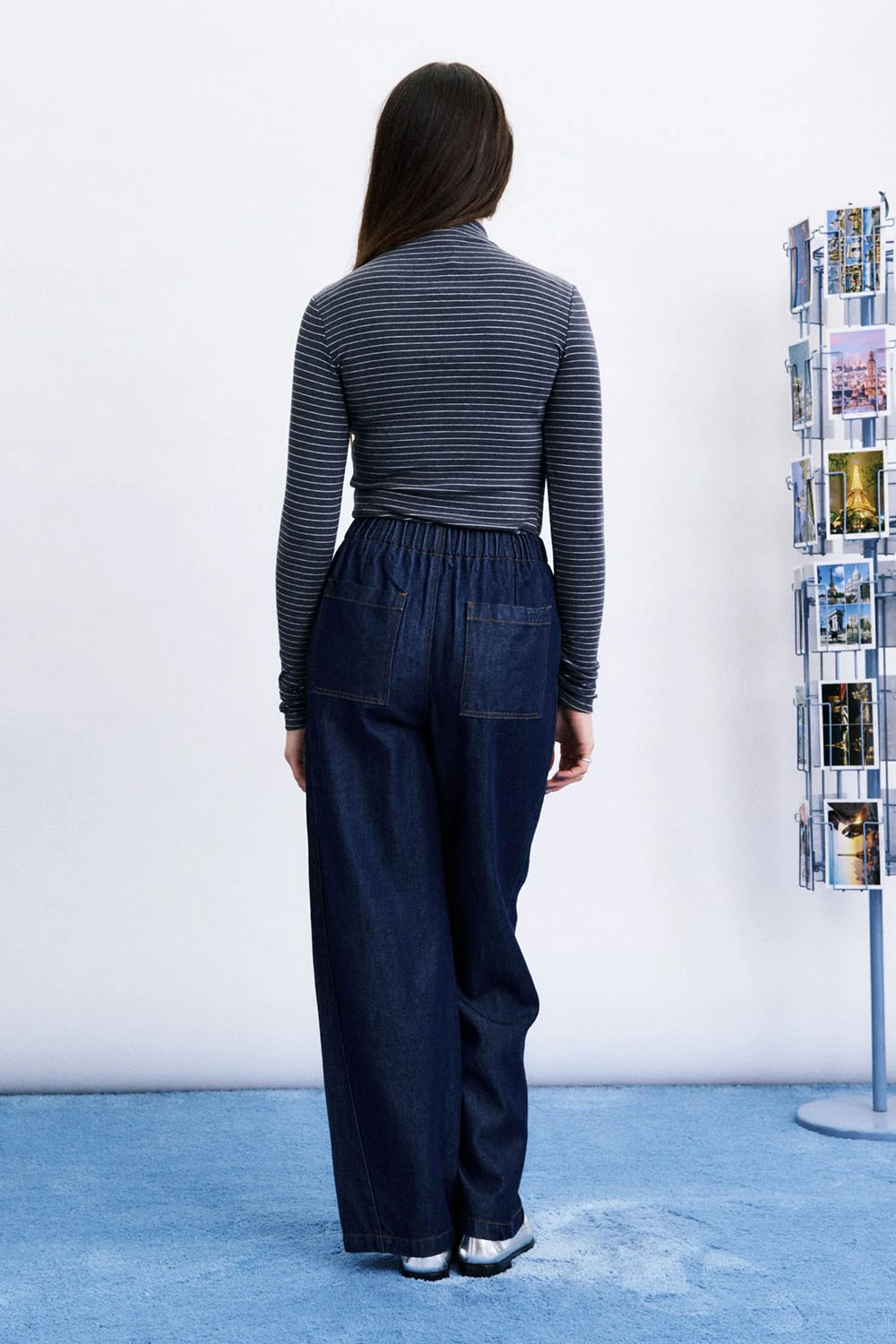 FRNCH - Odori T-Shirt - Gris - Back