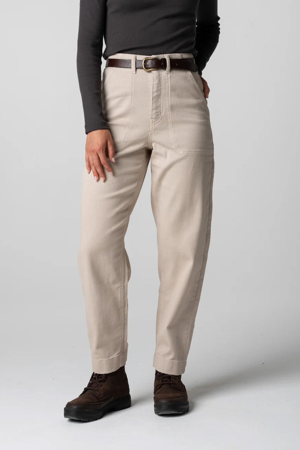 Finisterre - Yarrel Trouser - Natural Sandstone - Front Detail