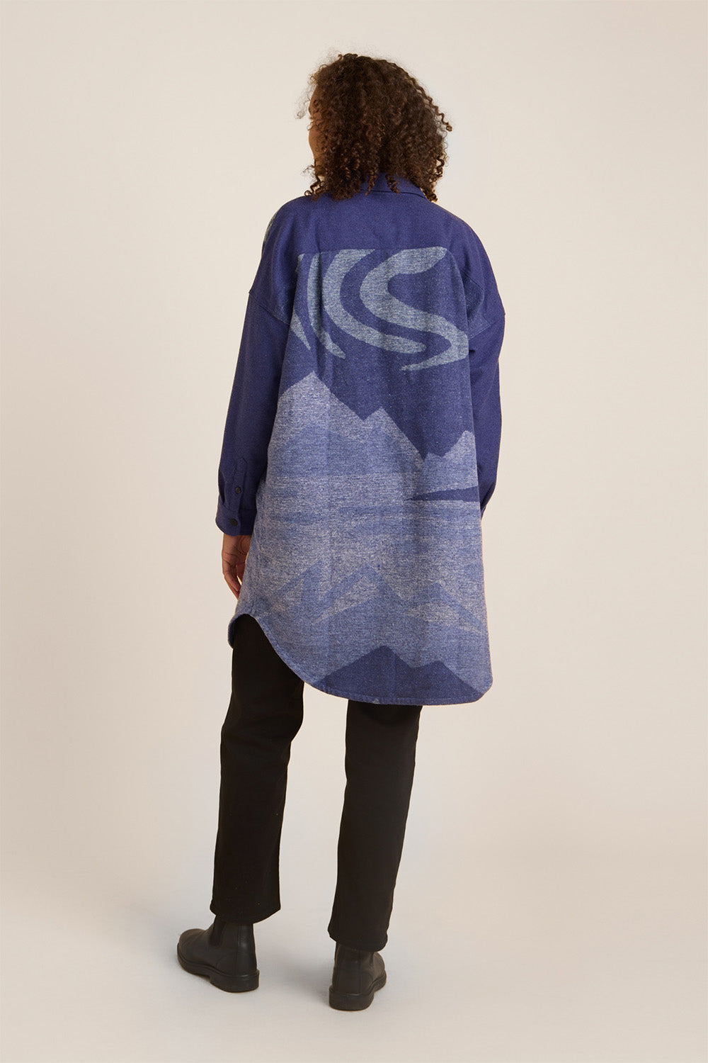 Roark - Amberley Long Bendik - Evening Blue - Back