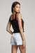 Saltwater Luxe - Alexa Tank - Black - Back